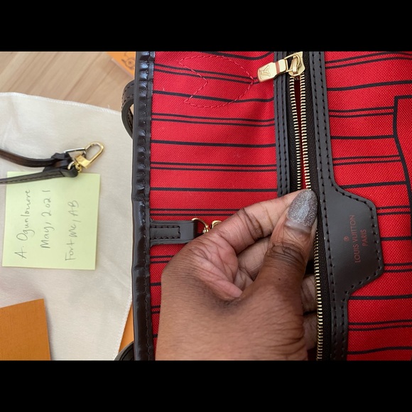 ❌❌sold❌🔱Louis Vuitton Neverfull MM Damier Ébène🔱 - Picture 11 of 12